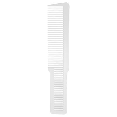 Professional Pocket Comb Fine Wide Tooth Barber Comb Hairdressing Comb for All Hair TypesWhite