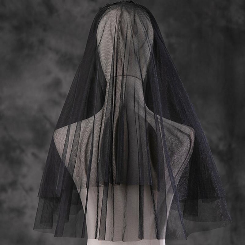 Stylish Vintage Mantilla Veil Latin Mass Lace Veil Spanish Head Covering for Catholic Chapel Bridal Wedding Party Veil