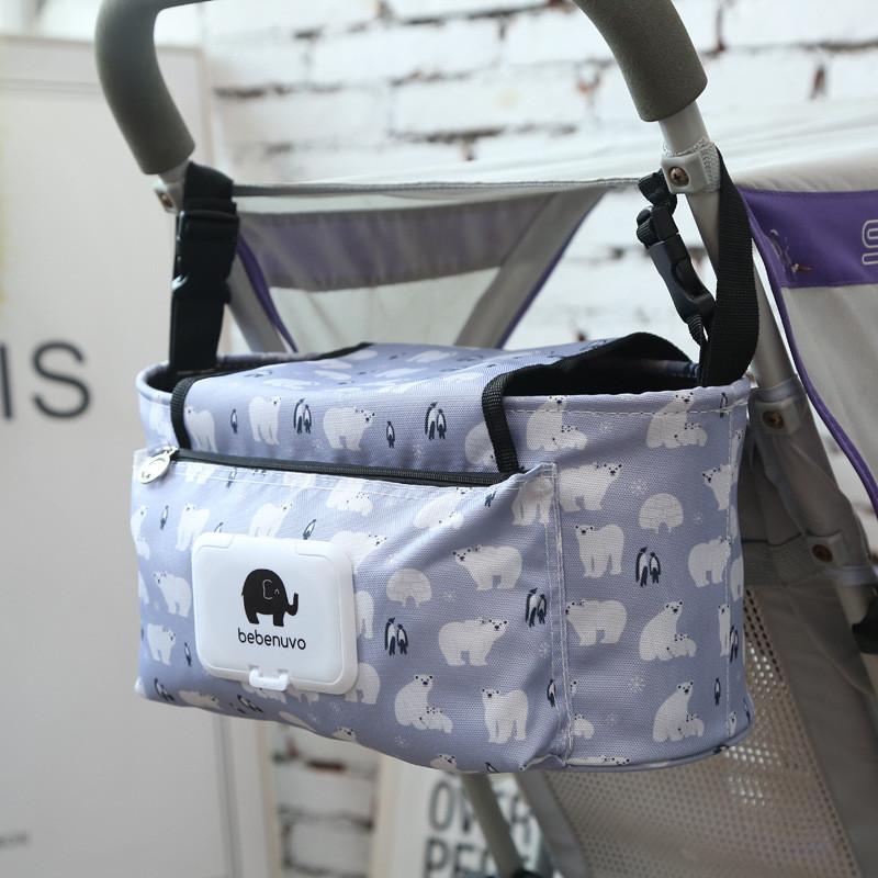 Stroller Baby Hanging Bag Large Capacity Stroller Accessories Child Storage