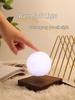 Handmade Magnetic Levitating Moon Globe Night Light - Creative Gift for Kids' Room