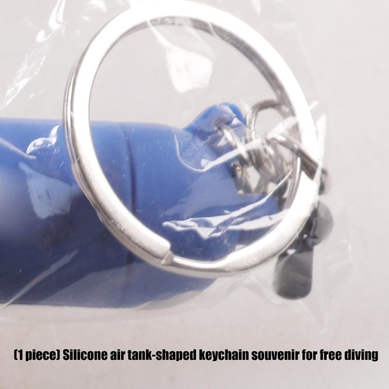Mini Porte-clés de Plongée Pour les Passionnés de Sports Nautiques silicones alliages Construction Pratique pour le Voyage Solution de Transport