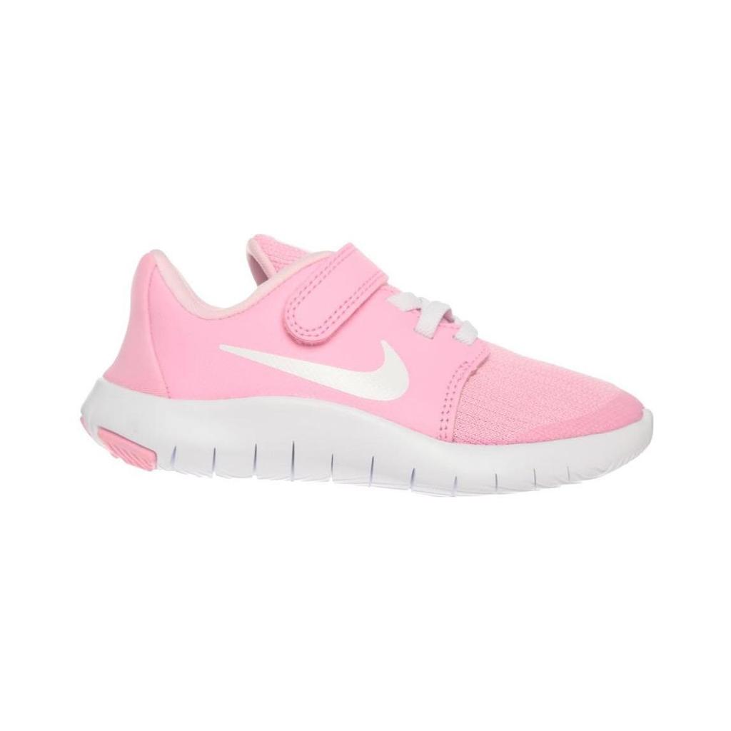 Nike Flex Contact 2 Comfortable Versatile Non-Slip Durable Kids Casual Shoes Kids Casual Shoes Pink AH3449-600
