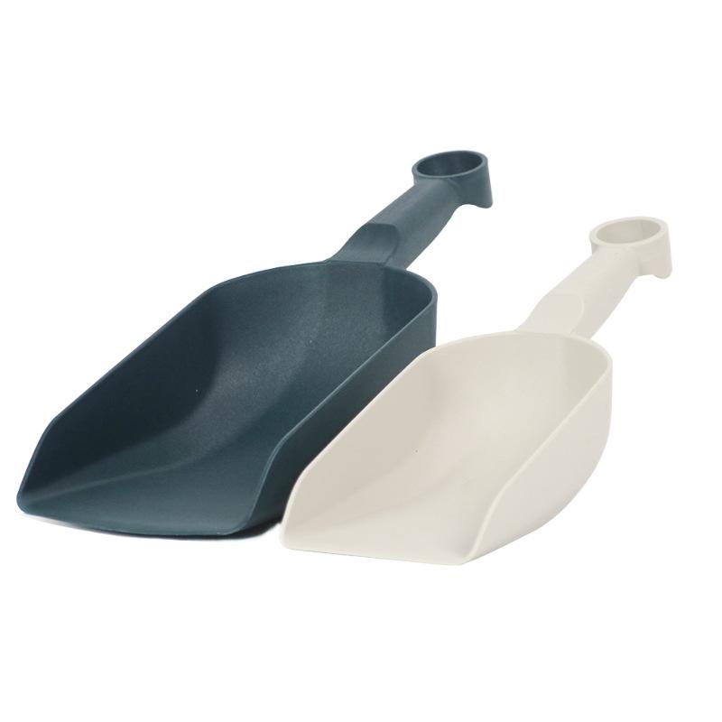Gartengeräte Kleiner Spachtel Kunststoff Dredge Scoop Verdickungsschaufel Flacher Spachtel Eisschaufel Blumenschaufel