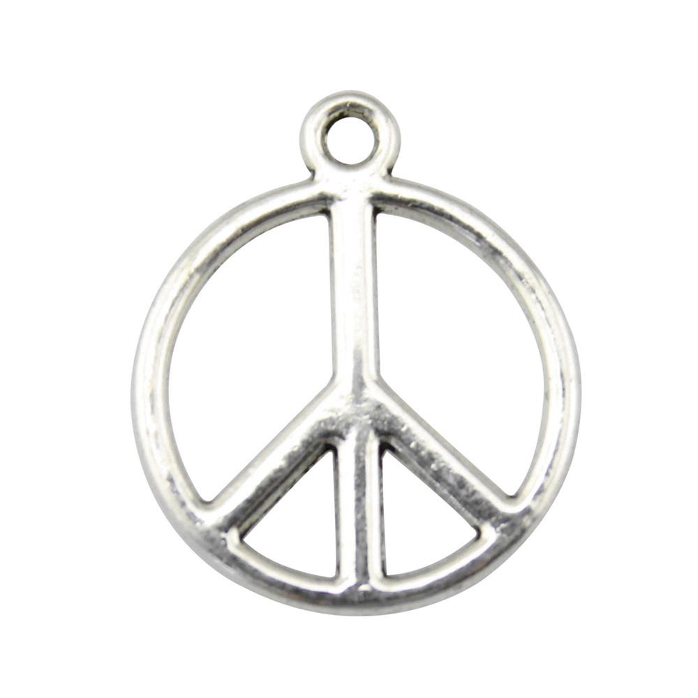 Pendants Peace Sign Charms Alloy Crafts For Hippie Themed Jewelry Making