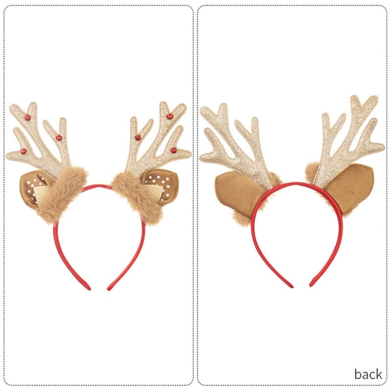 Practical Lovely Christmas Headwears for Any Ages Portable Accessory for Parties Supplies and Special Evening Event