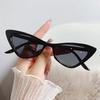 Fashionable Retro Cat Eye Sunglasses UV400 Protection Small Frame for Street Photography Outdoor Travel Beach Shades