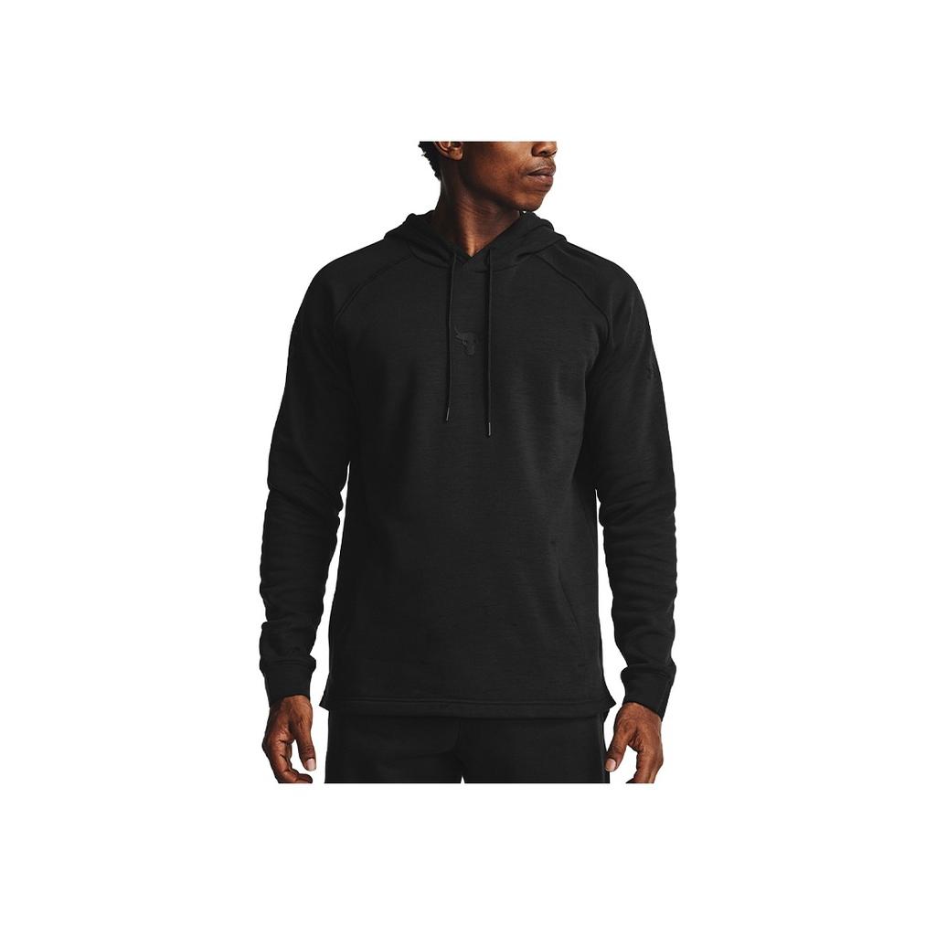 Under Armour Project Rock Bull Graphic Fleece Hoodie Men Hoodies Black 1357193-001