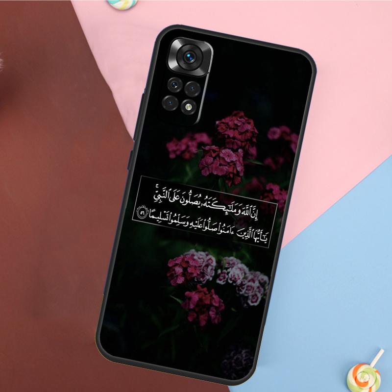 holy Quran Muslim Surah Ikhlas Cover For Xiaomi Redmi Note 14 13 12 9 10 11 Pro 9S 10S 11S 12S Redmi 14C 10C 12C 13C Case