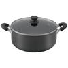 28cm with Diamond Easy To Black Pot, Gas/IH Compatible, Lid, Coating, Long-lasting, Non-stick, Clean, DIS-P28