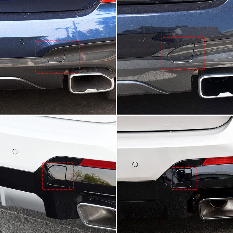 Car Rear Bumper Tow Hook Cover Cap Accessory Black For BMW X3 M Series G01 M Sport 2018-2024 51128064834 51125A45EE2