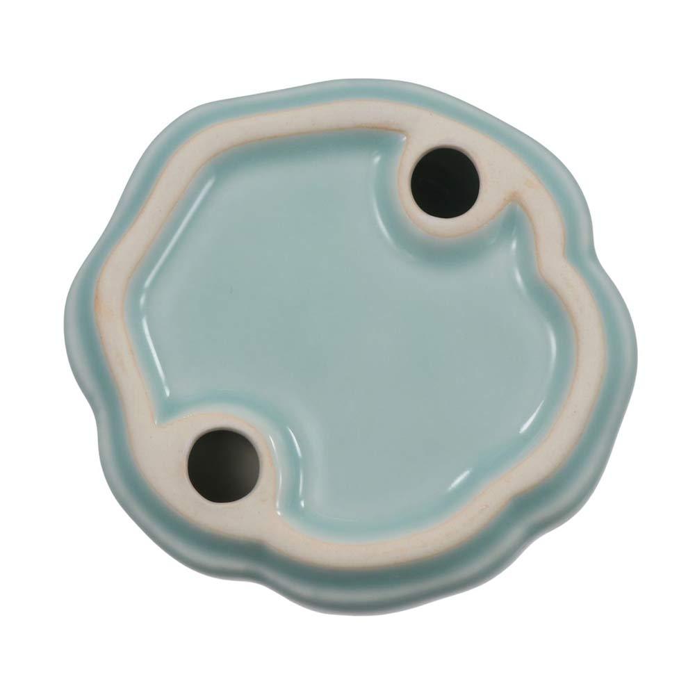 Ceramic Mountain Shaped Inkstone Brush Ink Painting Tool Creative Pen Rest Holder  Calligraphy