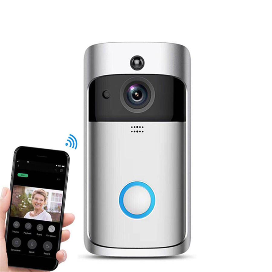 

Wireless video doorbell V5 silver