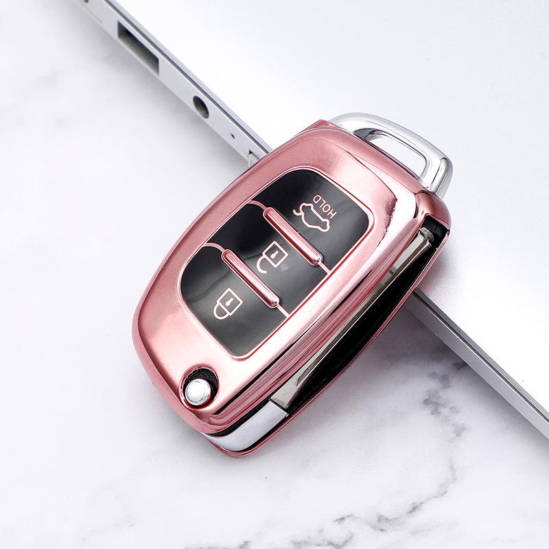 New TPU Car Key Case Cover For Hyundai Tucson Sonata Ix35 Ix25 I20 Creta Santa Fe GLS SPORT Elantra Reina Case Fob i30 creta