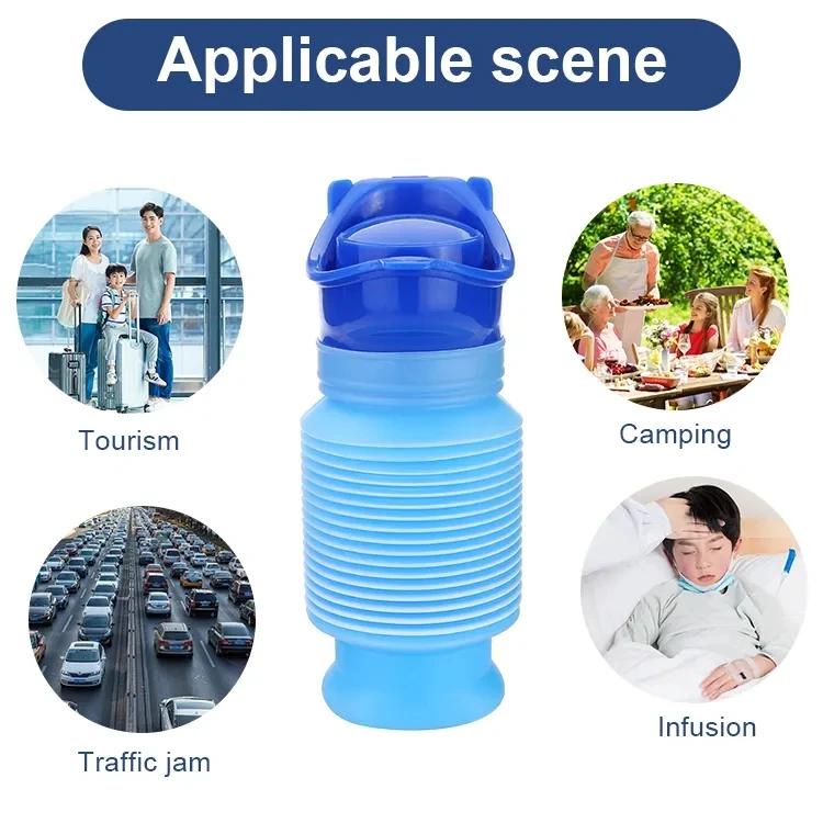 750ml Portable Adult Urinal Car Urination Pee Soft Toilet High Quality Outdoor Camping Travel Urine Toilet Urinal for Men Female