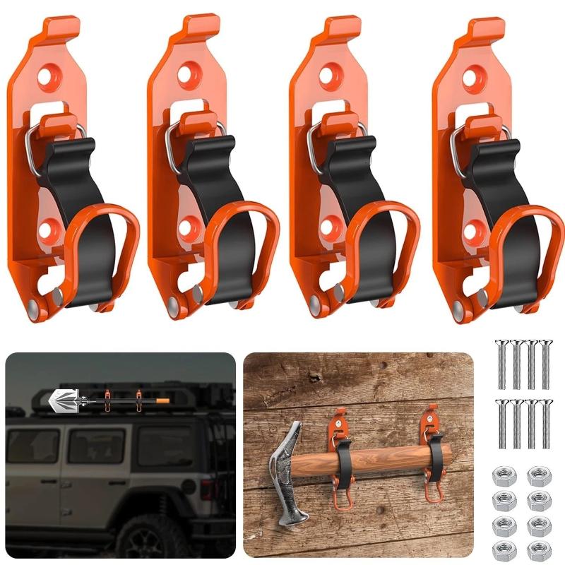 Tool Fixing Bracket Wall Mounting Bracket For Car Roof Rack Shovel Ax Quick Release Clamp Shovel Bracket Car Rv Boat Bracket
