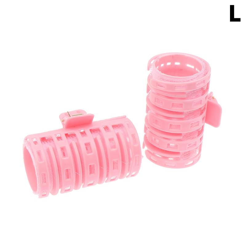 2Pcs Self-Adhesive Bangs Curlers Lazy Spiral Hair Bangs Roll Curler Plastic No Heat Air Diy Hair Curling Styling Tools