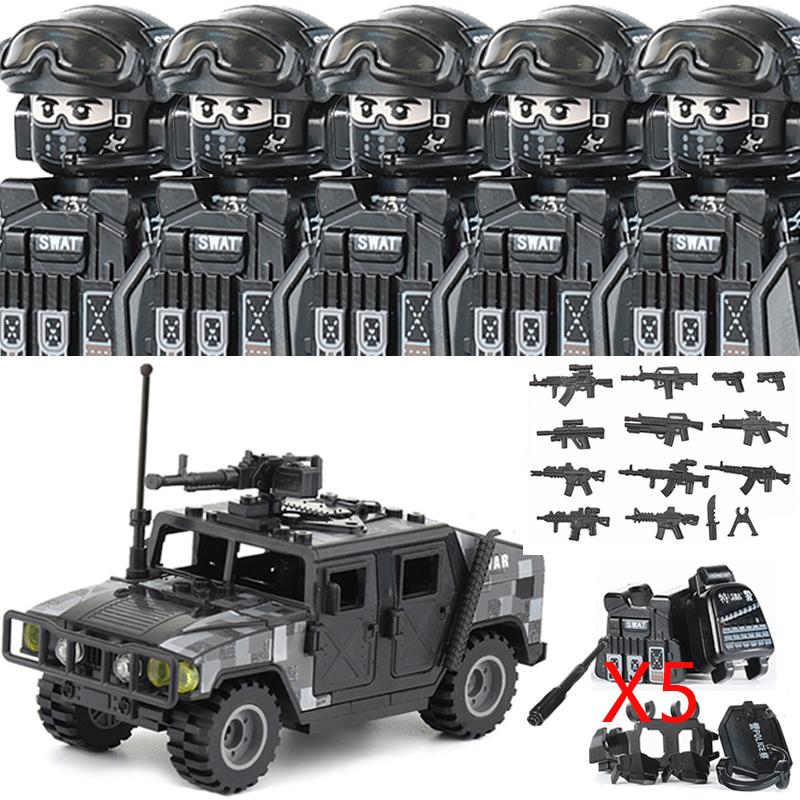 Urban Area High-Quality Police High-Quality Special High-Quality Forces High-Quality Swat High-Quality Figures High-Quality Building High-Quality