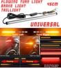 Universal 45cm Motorcycle Sequential Switchback Flowing Led Tail Drl Brake Turn Signal Strobe Strip Lights Waterproof