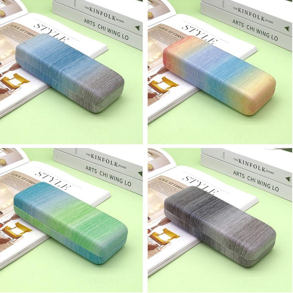 Anti Pressure Sunglasses Box Rainbow Color Spectacle Case Eyeglasses Accessories  for Student