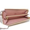Used 12564 Portefeiulle Clemence N60109 7940 LV logo trompe l'oeil Damier As summer trunk Rose Ballerine Ladies from