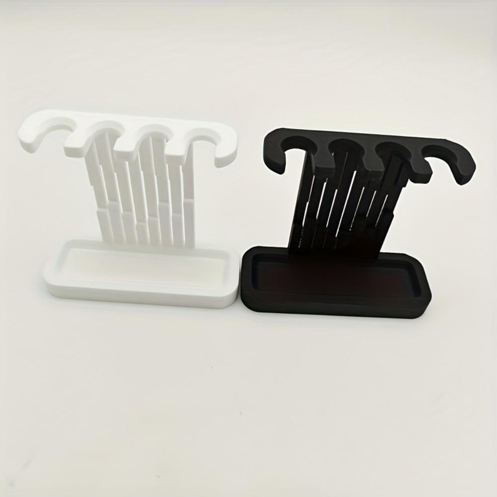 3D Printed Electric Toothbrush Stand 4 Slots Bathroom Storage Rack Toothbrush Organizer Shower