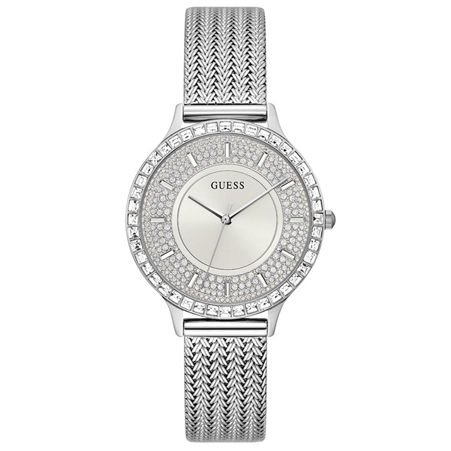 

Guess Silver Stainless Steel Strap Women s Quartz Watch - GW0402L1
