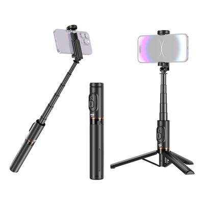 VRIG TP-17 Extendable Selfie Stick Tripod for Phone Max. Length 75cm with Remote Shutter Phone