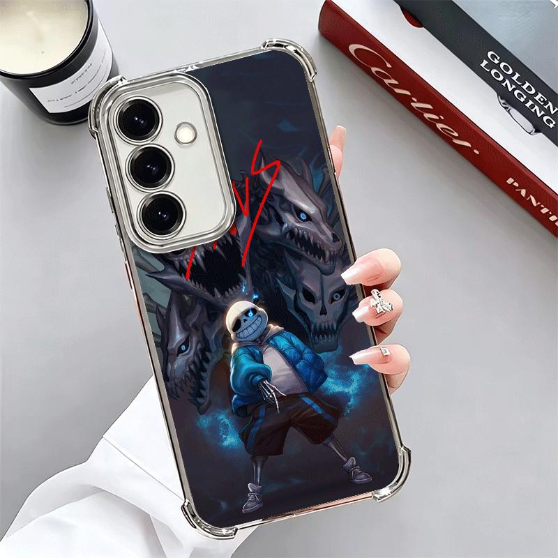 U-Undertale S-Sans Soft Phone Case For Samsung A17 A27 A07 A37 A57 A16 A56 A15 A55 A14 A54 A13 A53 A26 A36 A25 A35 A24 A34 A23 A
