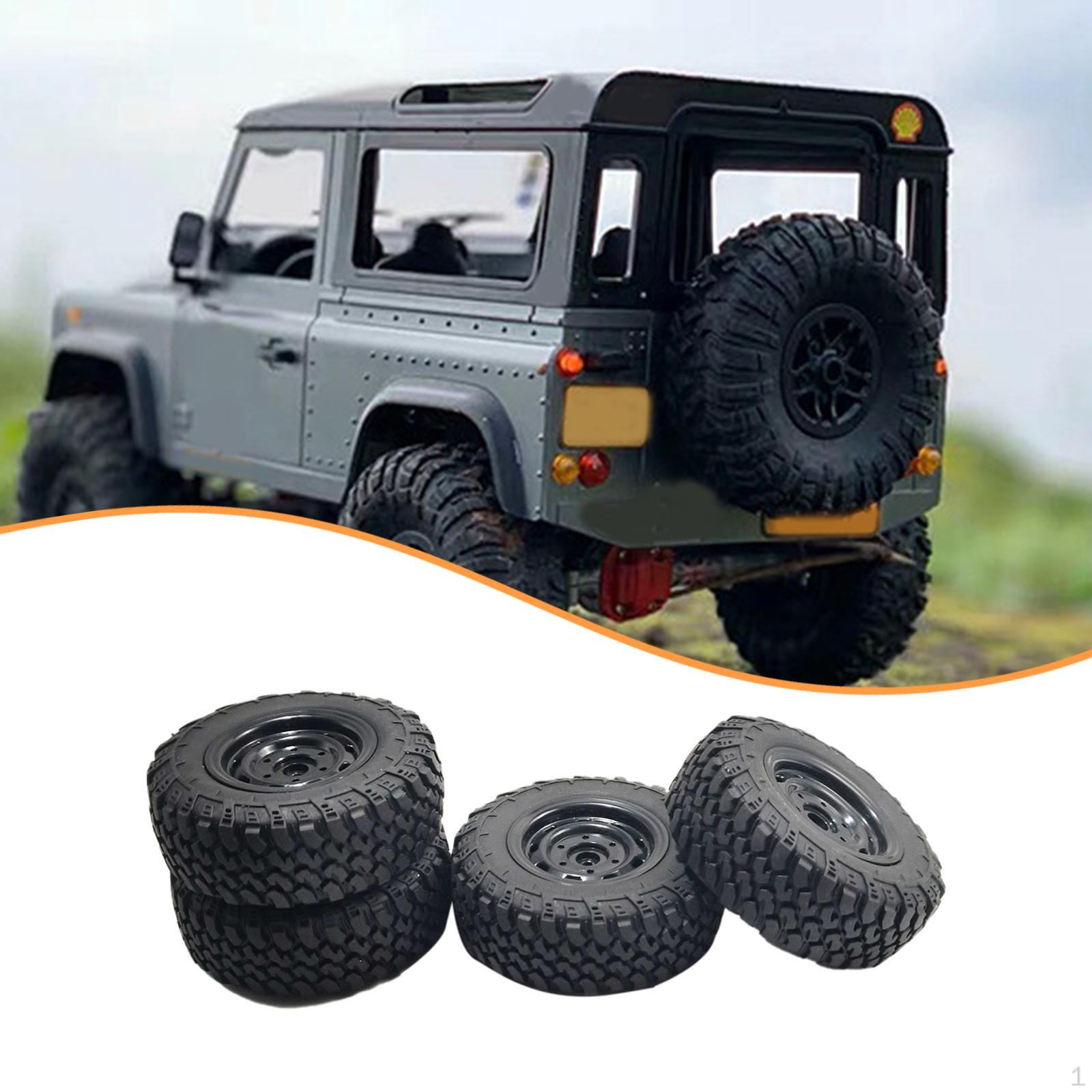 

4 шт. 1/12 Шини для коліс радіокерованої машини Аксесуар Високопродуктивна збірка Заміна Модернізація Запчастини для MN82