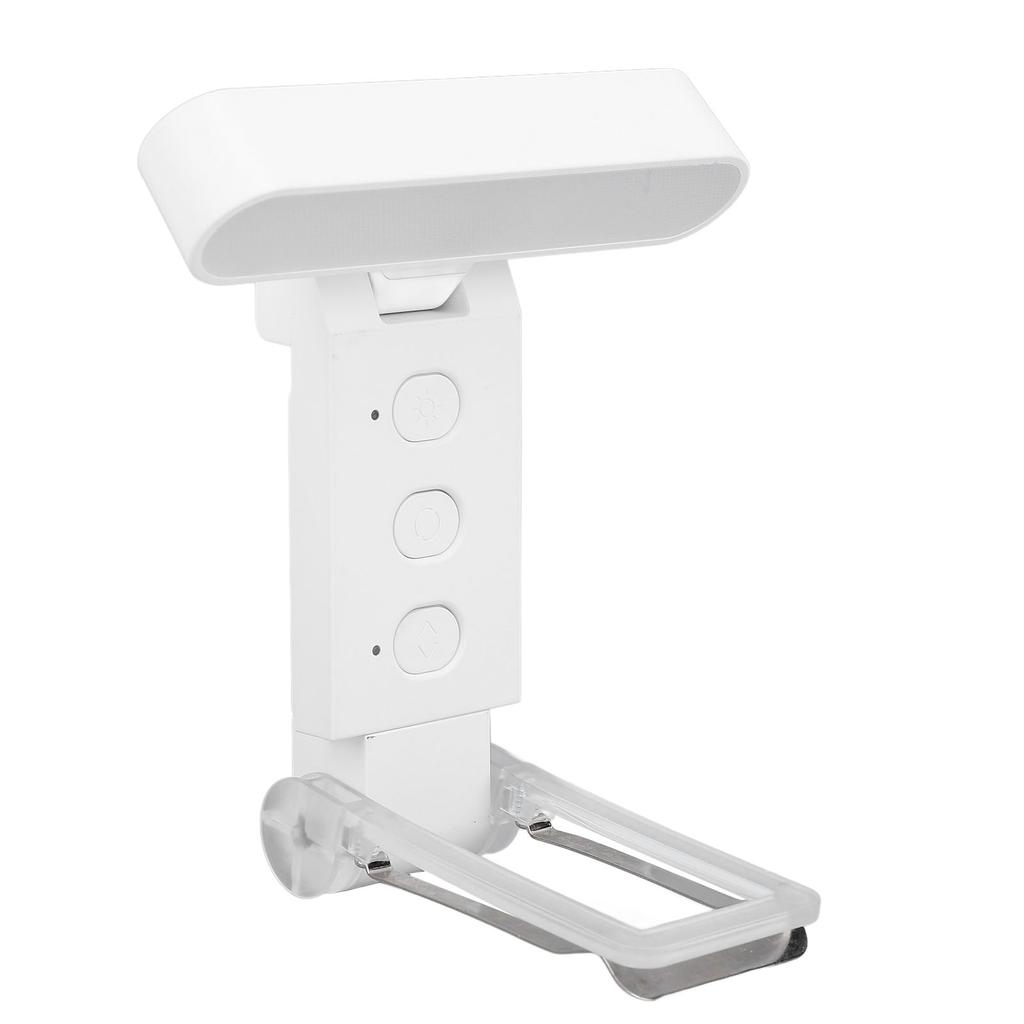 Reading Book Light USB Rechargeable Foldable LED 6 Brightness Levels 5 Colors Timer Eye Catching Clip On Reading Light