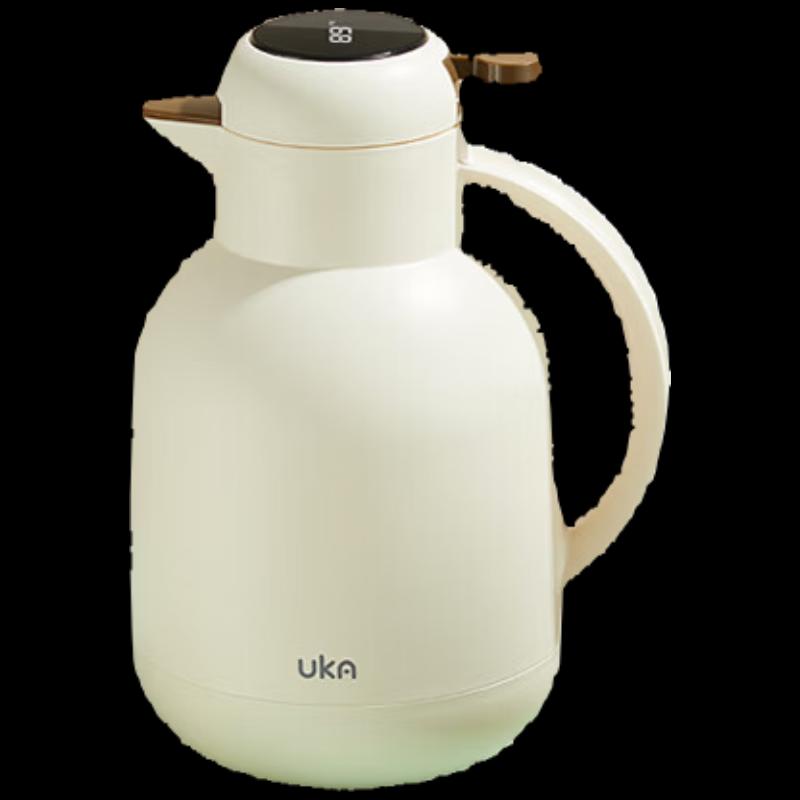 UKA 2.0L Glass Lined Thermos Kettle with Temperature Display