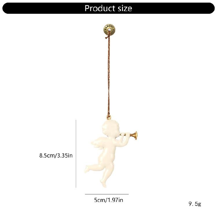Delicate Iron Christmas Tree Hangers Scandinavian Style Holiday Decors For Indoor Festival Atmosphere