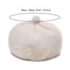 New Faux Mink Fur Berets For Women Vintage Plush Beret Hat French Artist Painter Hat Women‘S Winter Hat Thicken Warm Beanies Hat
