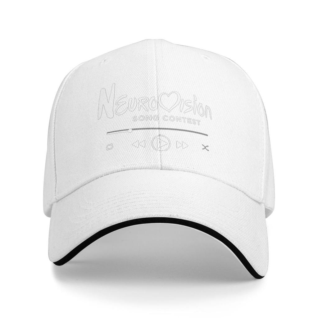 Logo Eurovize Kšiltovky Snapback Baseballové čepice Prodyšné Ležérní Casquette Venkovní Unisex