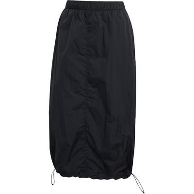 Originals Ss25 Woven Mid Skirt Fashion Comfortable Soft Skin-Friendly Casual Long Skirt Women Skirts Black JD2581