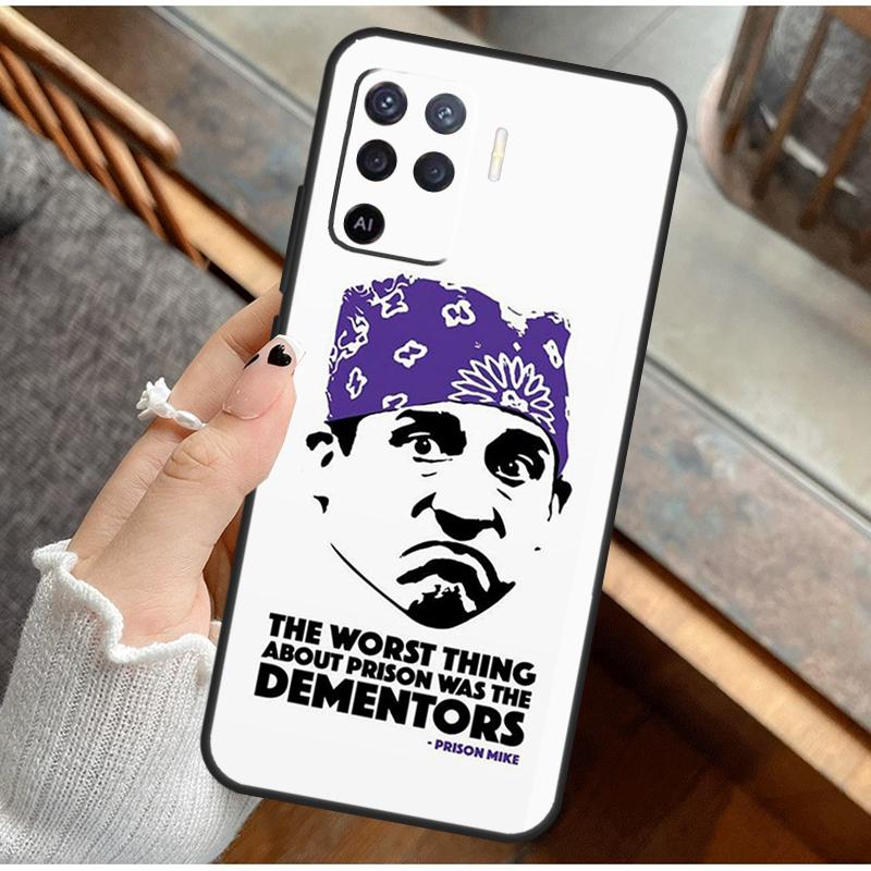The Office Inspired Quotes Phone Case For Oppo A16 A76 A78 A96 A58 A18 A38 A98 A17 A77 A80 A40 A60 A74 A94 A54 A15 A57S