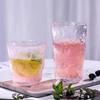 285ml or 380ml Glacier Patterned Glass Cup Drinking Cup High Personality Glacier Patterned Creative Water Beer Cup Easy To Use