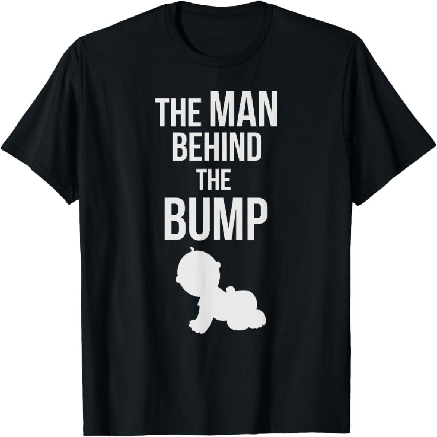 Мужчина за животом Футболка Футболка S