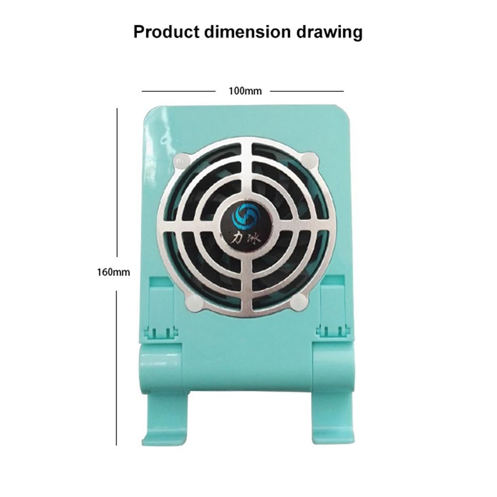 Chladič telefonu, chladič mobilního telefonu s duálním polovodičovým chladicím čipem pro Tiktok Live Streaming, venkovní vlog, mobilní hry