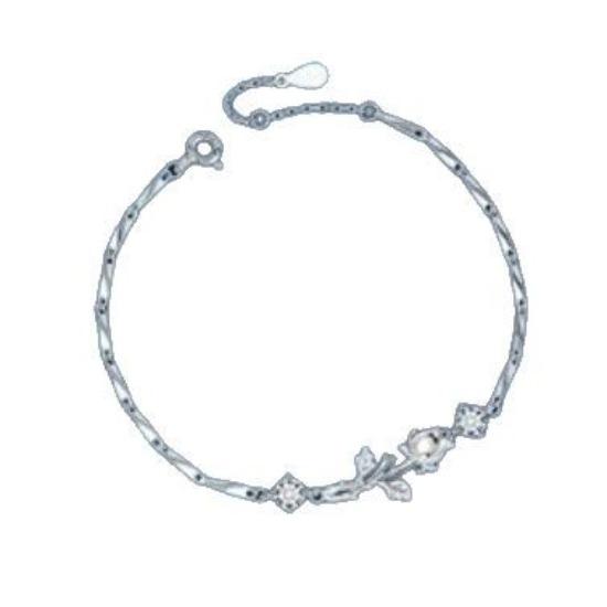 The Little Prince's Rose Light Luxury Niche Design Bracelet for Girlfriend's Birthday Gift Jewelry