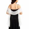 Silky Shawl Wedding Shawl Elegant Party Capes Decoration Scarf Retro Women Shawls Wraps  Bridesmaid