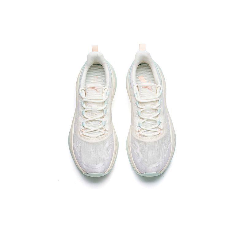 Anta Training Shoes With Slip Resistance And Shock Absorption Women Sneakers White Blue 122227756-2