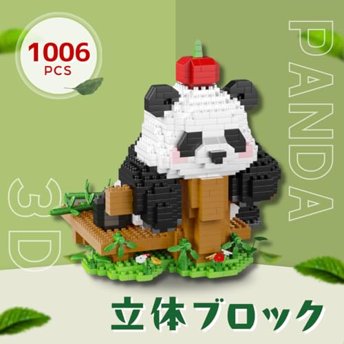 IMPLAY TOYS Panda-Bausteine, 1006 Teile (6761)