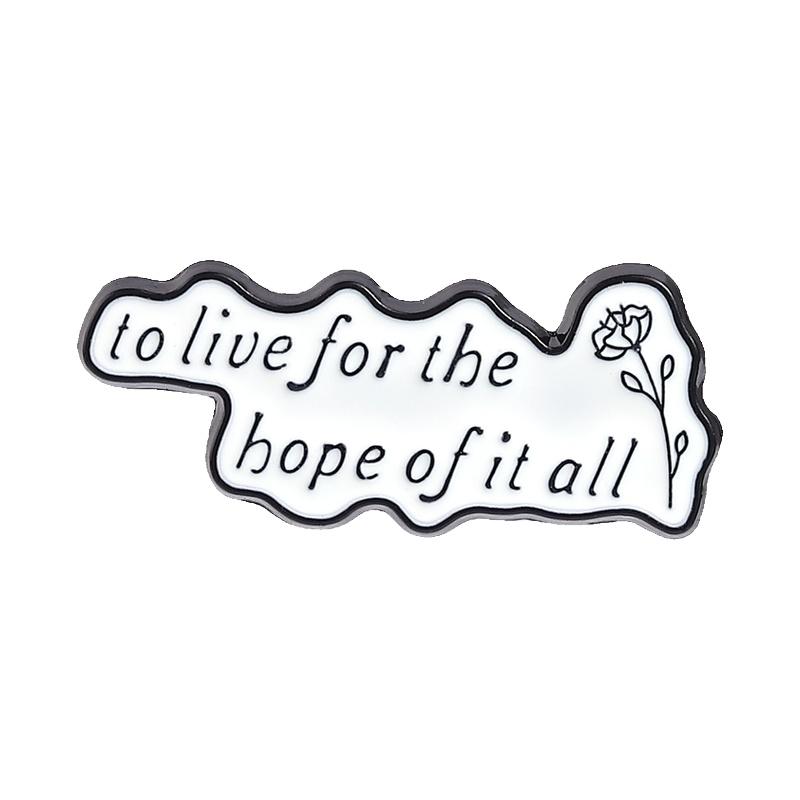 Snarky Motivational Enamel Pins Set Humorous Quote Brooches Self-Love Fandom Lapel Badges Trendy Gift For Friends