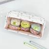 Simple Floral Star Pattern Pencil Case With Large Capacity For Students And Girls