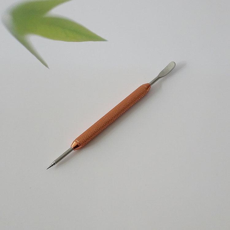 Stainless Steel Latte Art Carving Needle with Ebony Handle