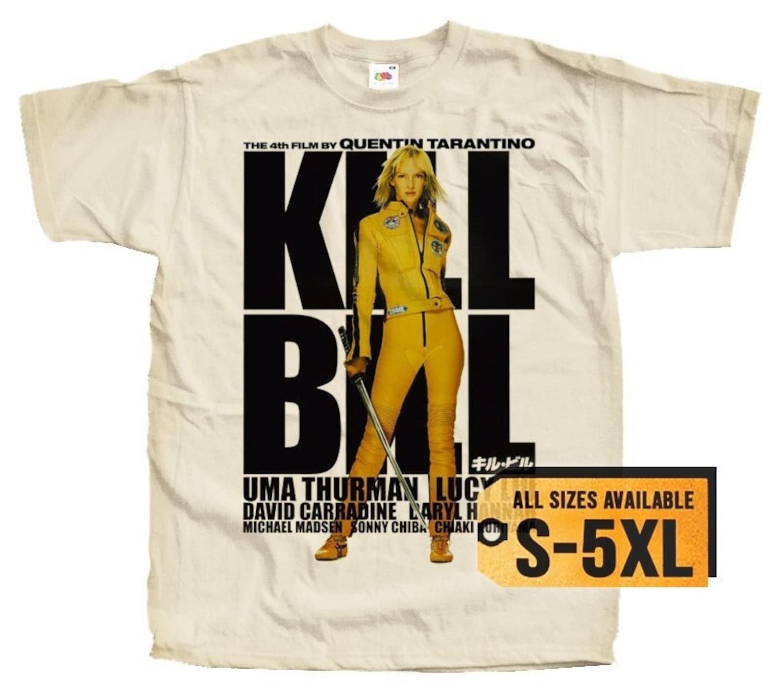 Kill Bill V11 Poster Men T-Shirt all sizes S-5XL S