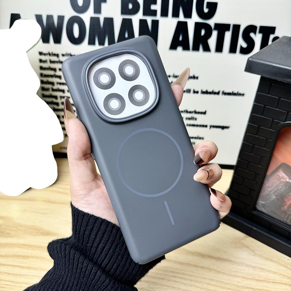 Shockproof PC Frosted Bumper For POCO X7 Pro F7 5G Magnetic Hard Phone Case For POCO F7 Ultra M6 F6 F5 Pro C75 X5 X6 Matte Cover