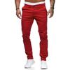 Casual Pants Men'S European And American Style Slim Fit Men'S Casual Solid Color Pants