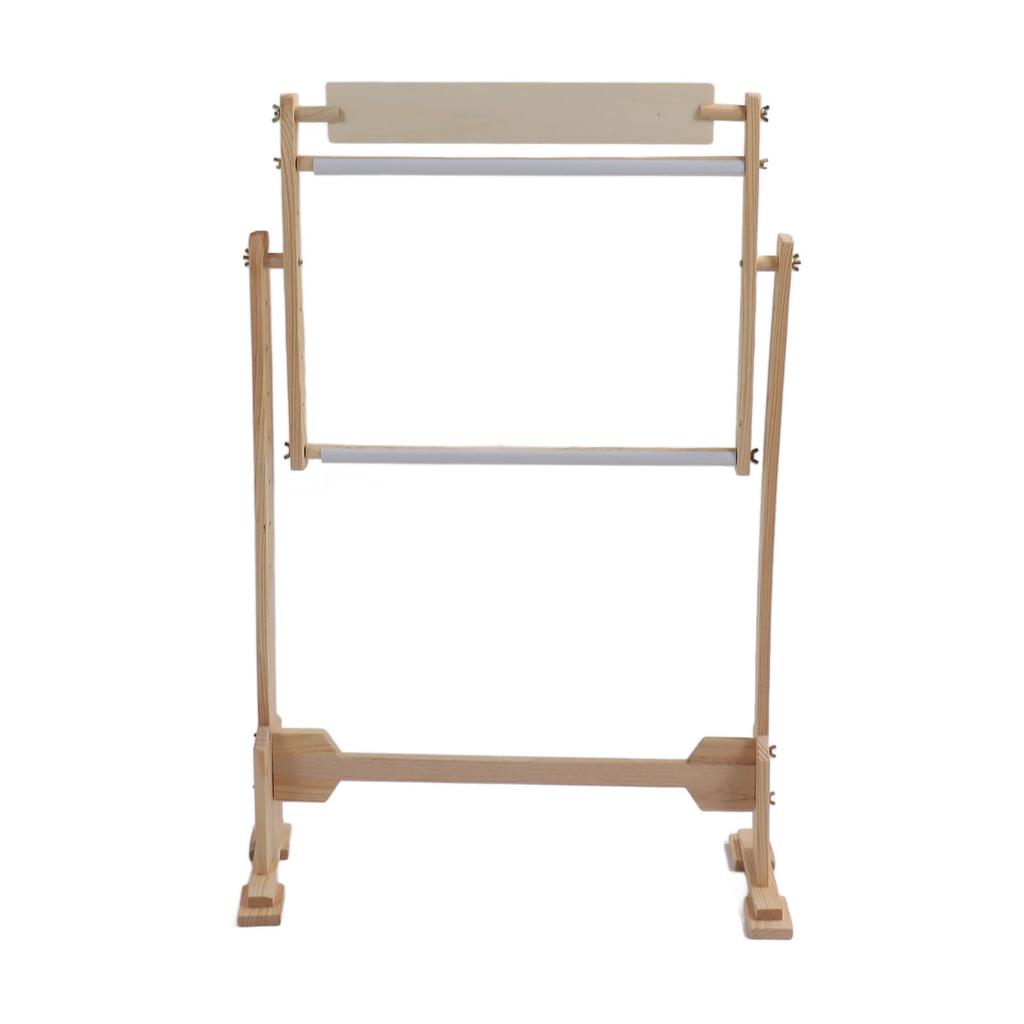 Supporto regolabile per ricamo in legno, telaio per punto croce, porta-cornice, rotazione a 360 gradi